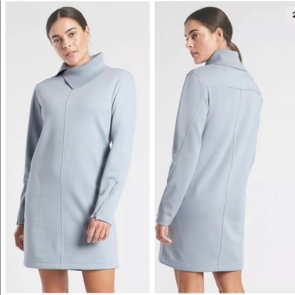 ATHLETA Cozy Karma Vela Dress Voyage Sweatshirt Women’s Dress XS